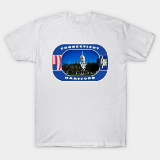 Connecticut, Hartford City, USA T-Shirt